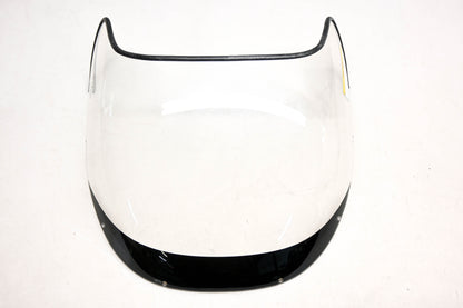 Mitsubishi M-30025 Clear & Black Trim PC Stella Windscreen NOS