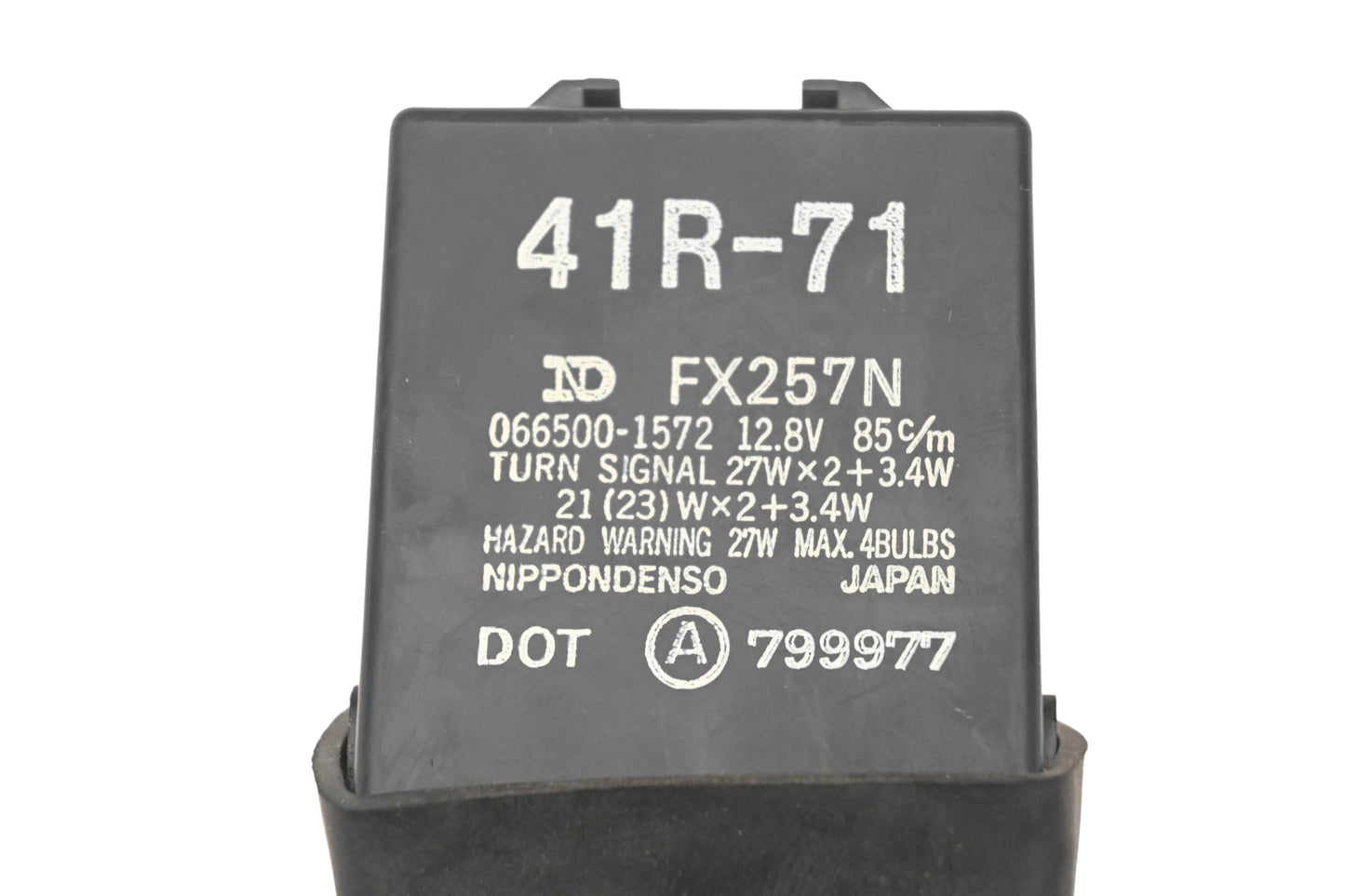 Nippondenso 41R-83350-71-00, FX257N, 066500-1572 Turn Signal Flasher Relay
