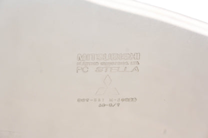 Mitsubishi M-30025 Clear & Black Trim PC Stella Windscreen NOS