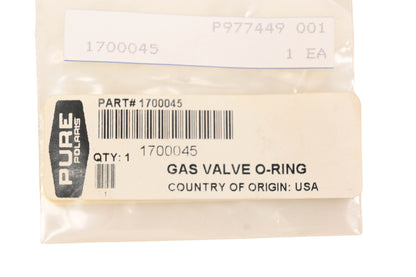 New OEM Polaris 1700045 Gas Valve O-Ring NOS