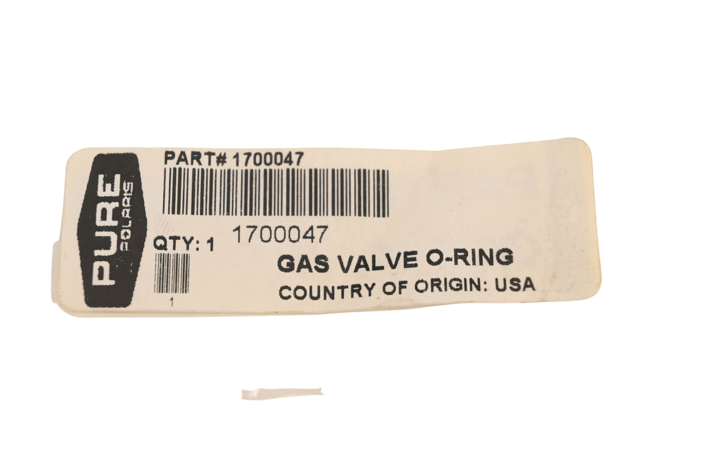 New OEM Polaris 1700047, 525081-039 Gas Valve O-Ring NOS