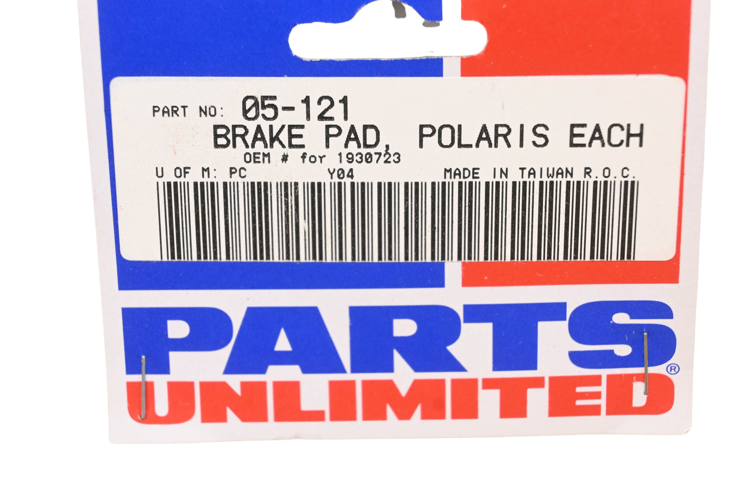 Parts Unlimited 05-121, 1930723 Polaris Brake Pad Kit NOS
