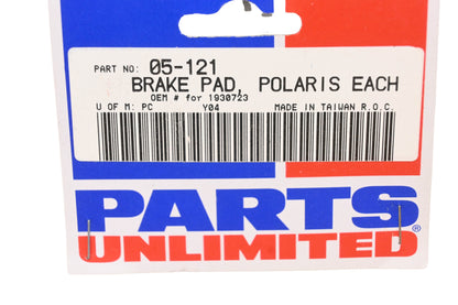Parts Unlimited 05-121, 1930723 Polaris Brake Pad Kit NOS