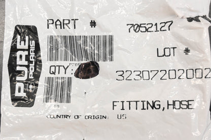 New OEM Polaris 7052127 Hose Fitting NOS