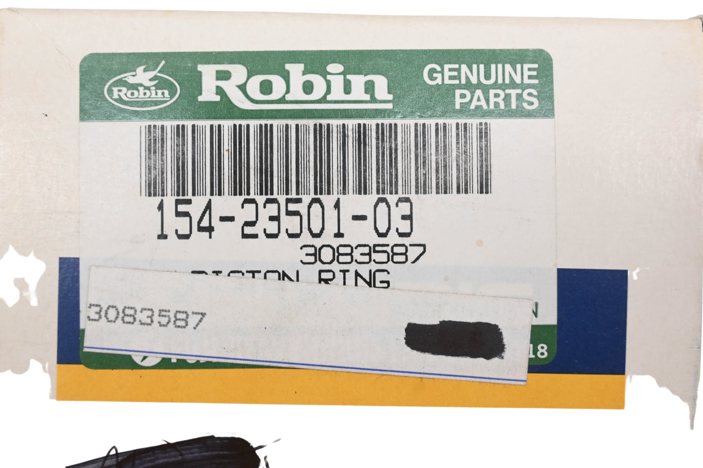 New OEM Polaris 3083587, 154-23501-03 Robin Piston Ring NOS