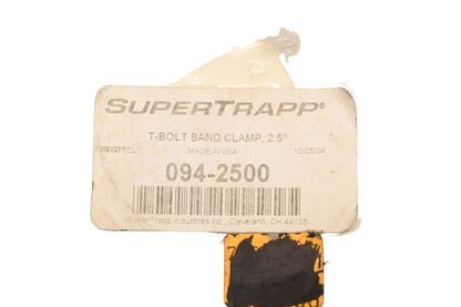 Lemans 094-2500 Supertrapp T-Bolt 2.5" Band Clamp NOS