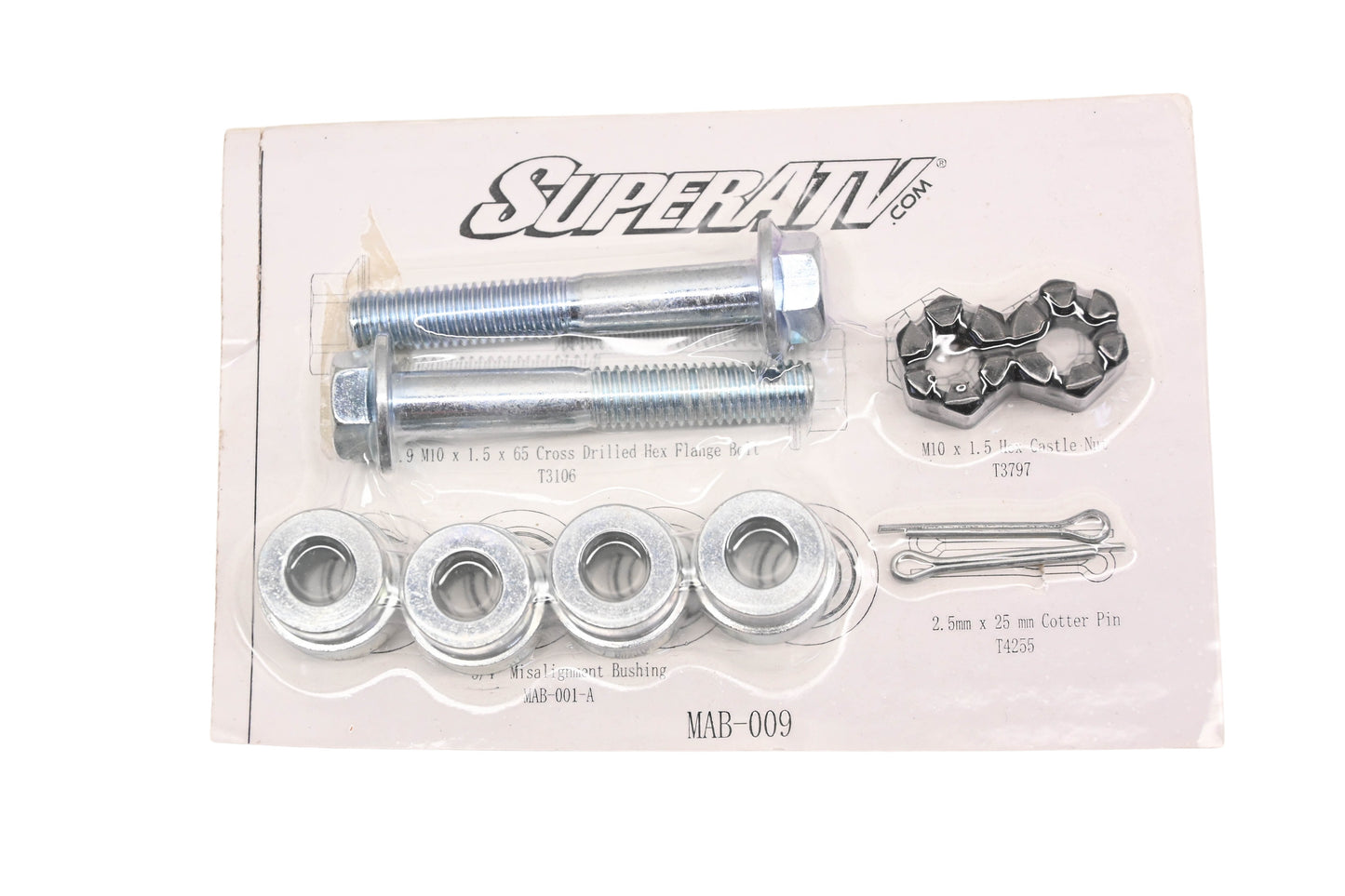 SuperATV MAB-009 Flange Screw & Bushing Hardware Kit NOS