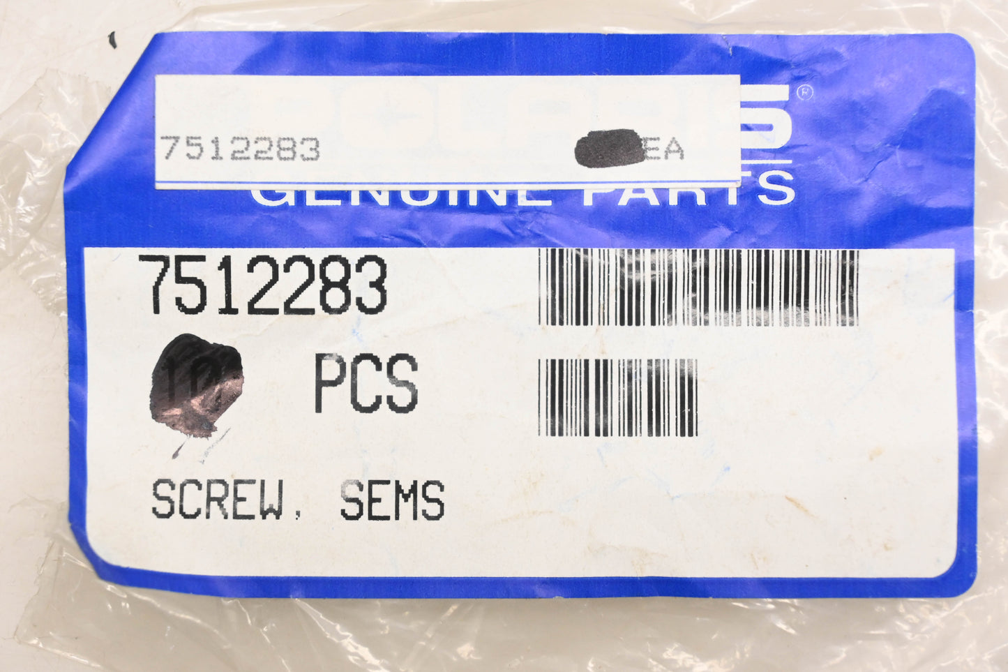 New OEM Polaris 7512283 Screw Qty 3 NOS