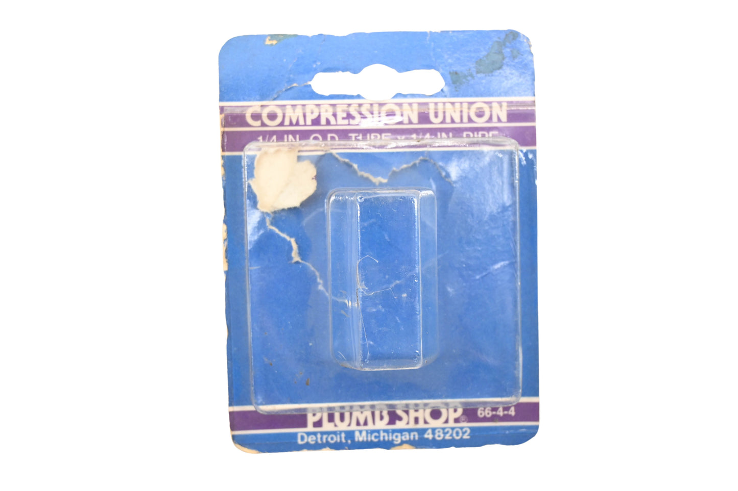 Plumb Shop 66-4-4 Compression Union NOS