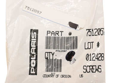 New OEM Polaris 7512057 Screws Qty 5 NOS
