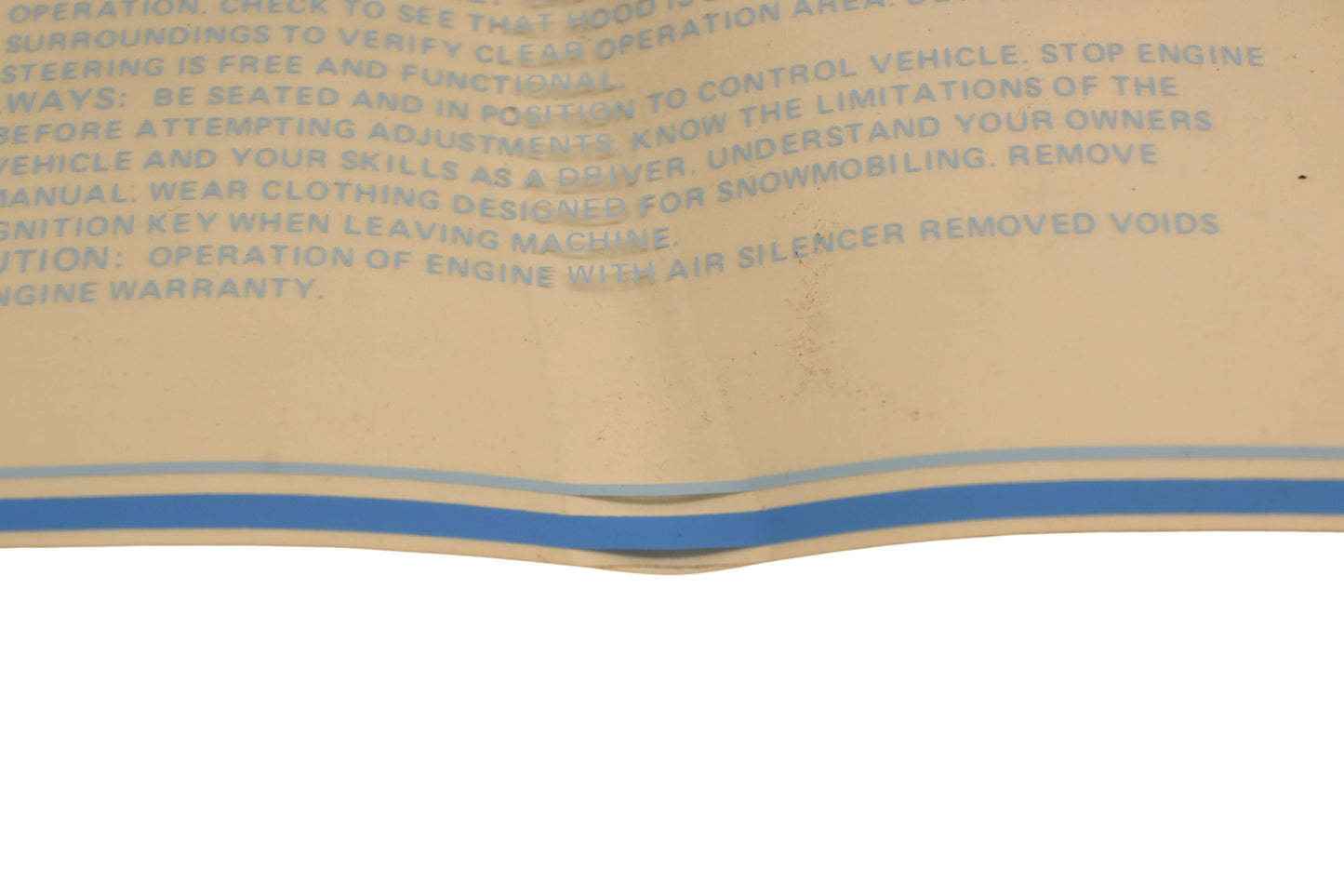 New OEM Polaris 7071788 Caution Decal NOS