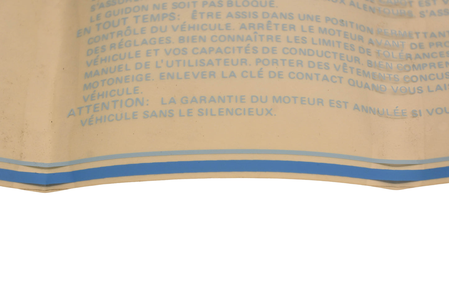 New OEM Polaris 7071788 Caution Decal NOS