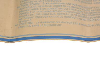 New OEM Polaris 7071788 Caution Decal NOS