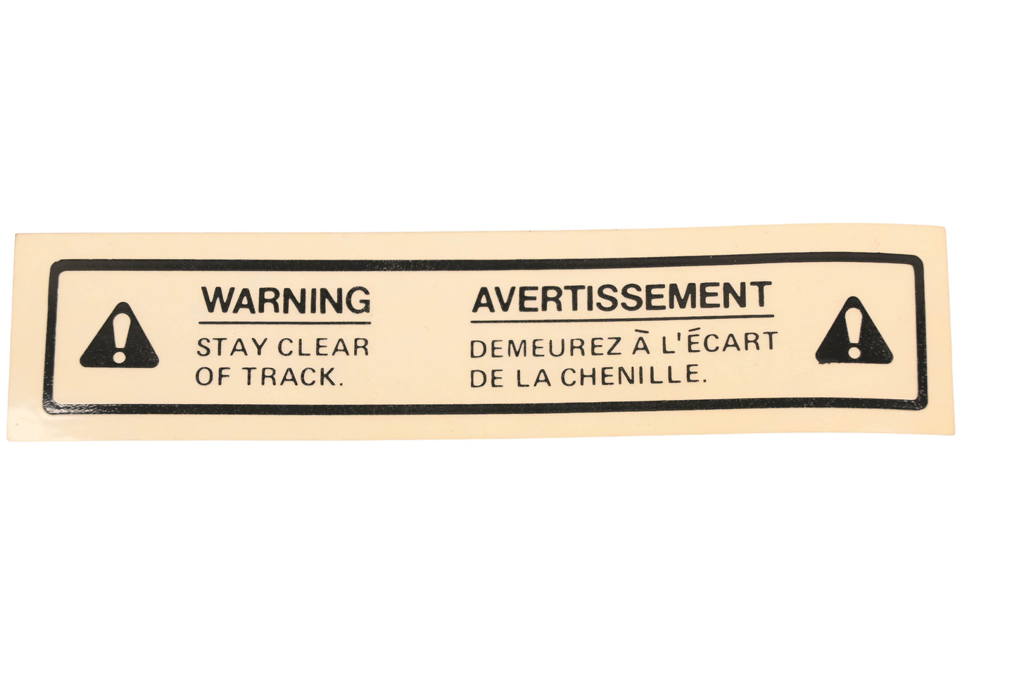 New OEM Polaris 7072132 Warning Decal NOS