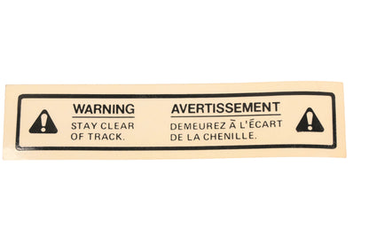 New OEM Polaris 7072132 Warning Decal NOS