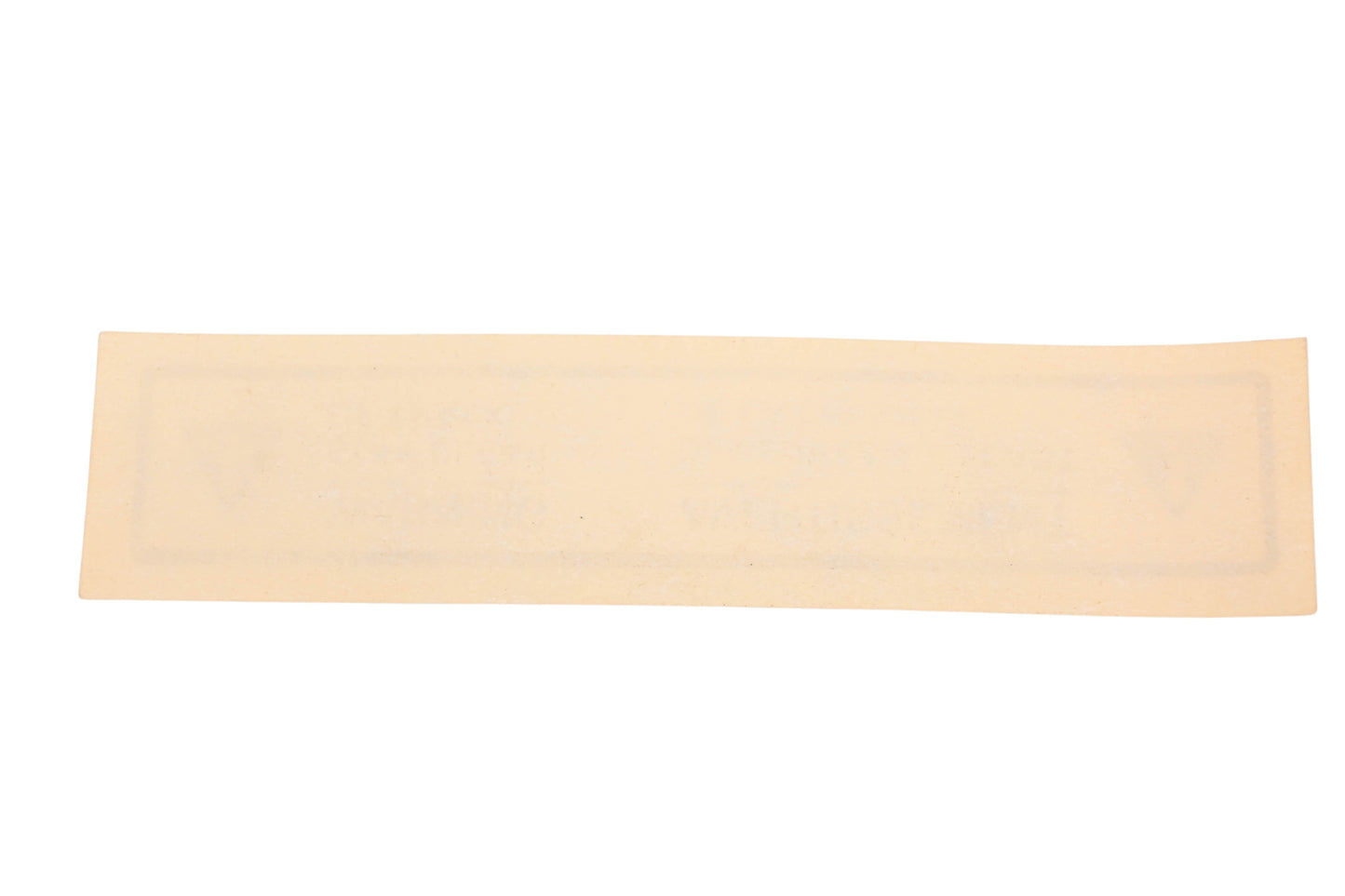 New OEM Polaris 7072132 Warning Decal NOS