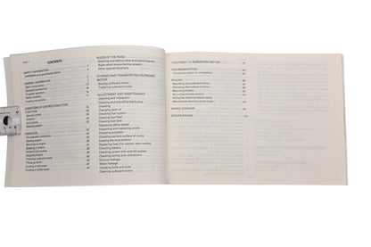 New OEM Yamaha LIT-18626-01-98 C55S/C75S/C85S/C115S Outboard Owner's Manual NOS