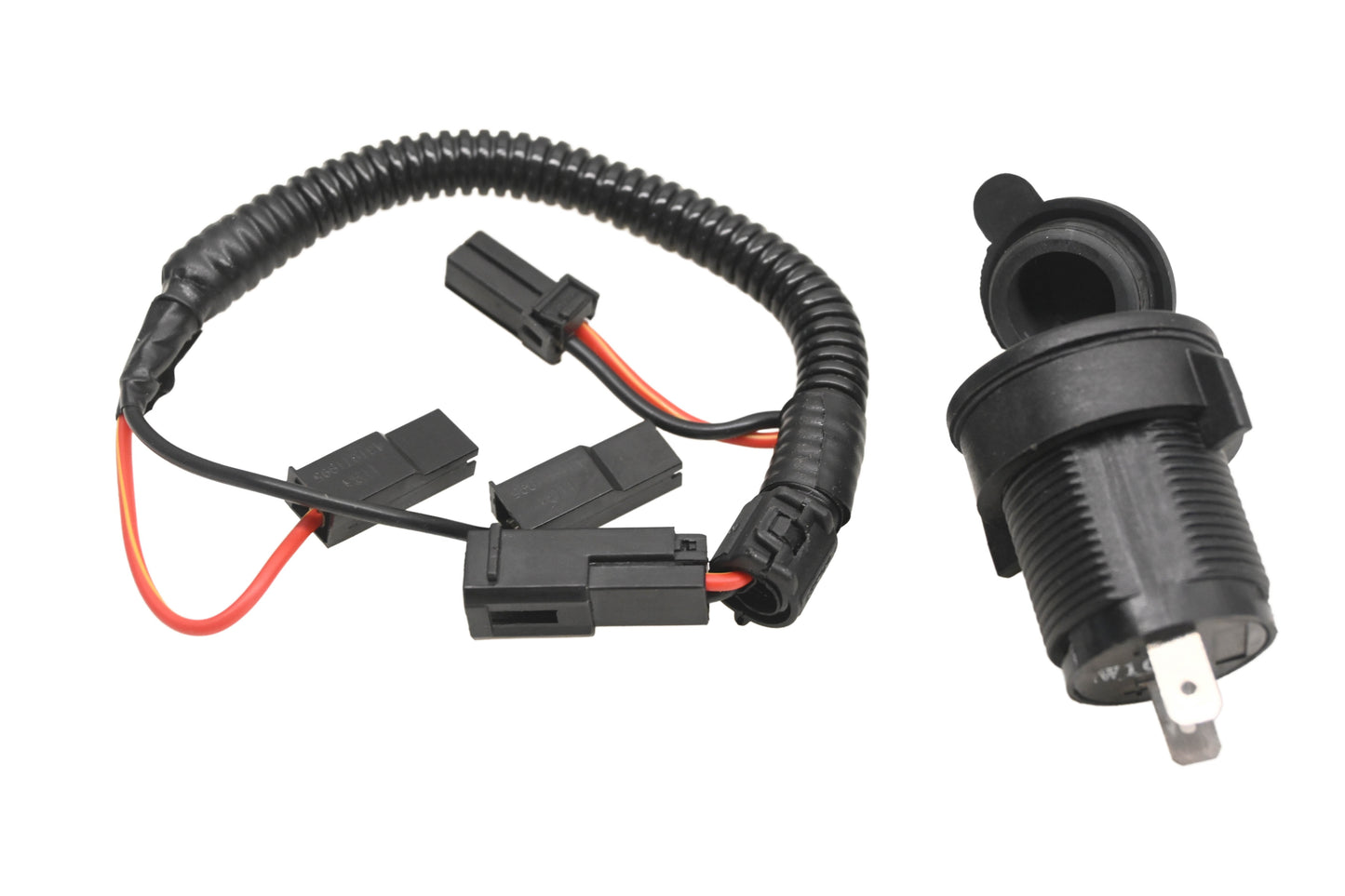 Kimpex 110628, 860-200-196 Universal 12v Power Plug Outlet Kit NOS