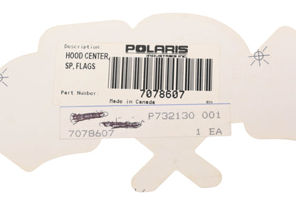 New OEM Polaris 7078607 SP Hood Decal NOS