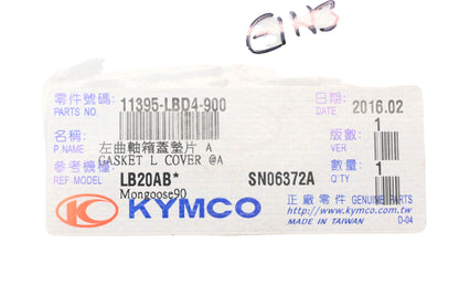 Kymco 11395-LBD4-900, SN06372A Gasket NOS