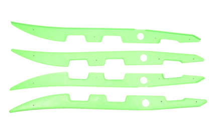 New OEM Arctic Cat 0638-601 Green Side Skin Kit NOS