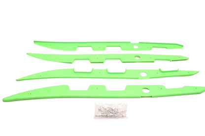 New OEM Arctic Cat 0638-601 Green Side Skin Kit NOS