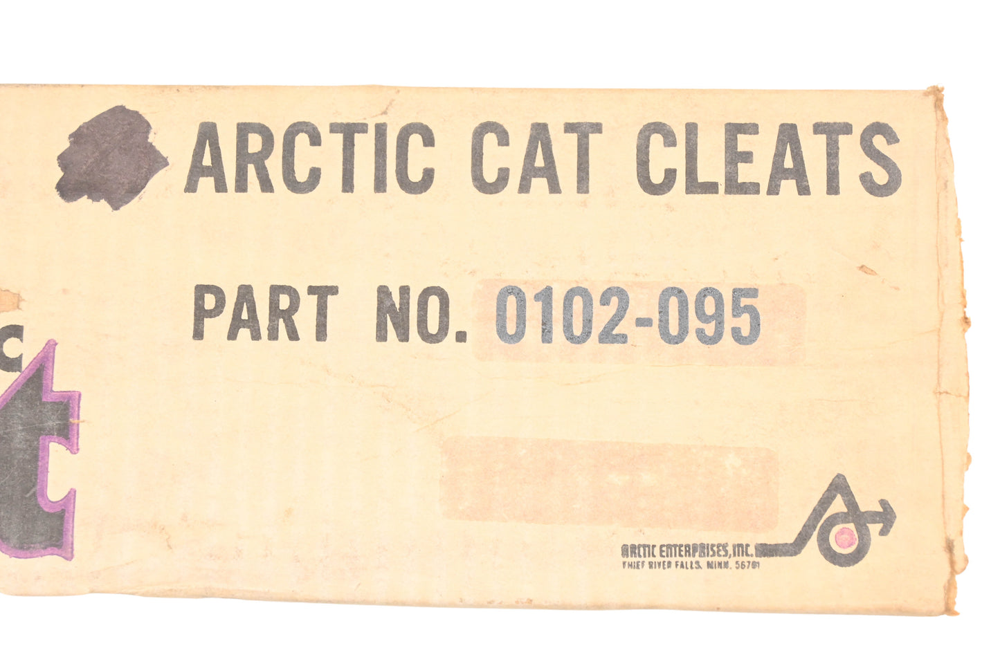 New OEM Arctic Cat 0102-095 Track Cleat Bar NOS