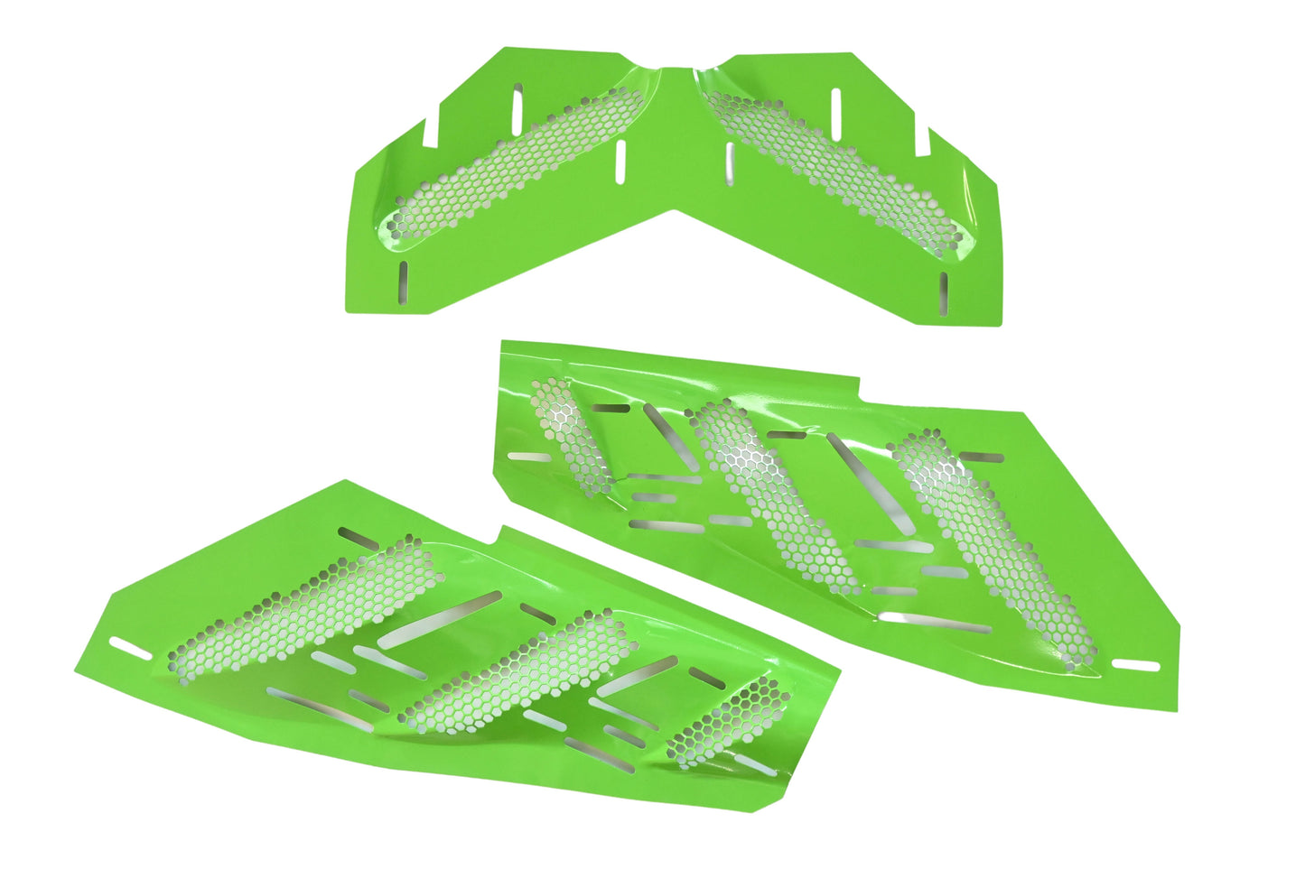 New OEM Arctic Cat 0639-641 Green Hood Screen Kit NOS