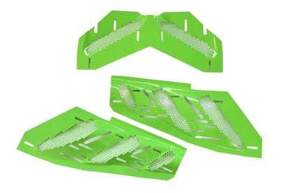 New OEM Arctic Cat 0639-641 Green Hood Screen Kit NOS
