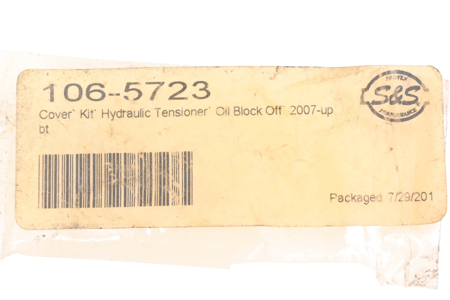 S&S 106-5723 Hydraulic Tensioner Cover Kit NOS