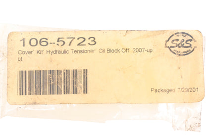 S&S 106-5723 Hydraulic Tensioner Cover Kit NOS