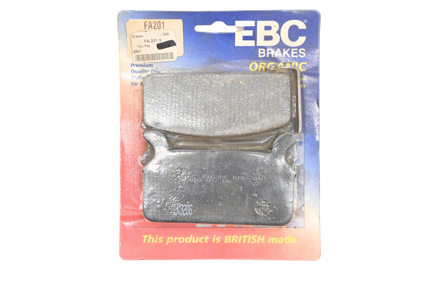 EBC FA201, FA201X Brake Pad Kit NOS