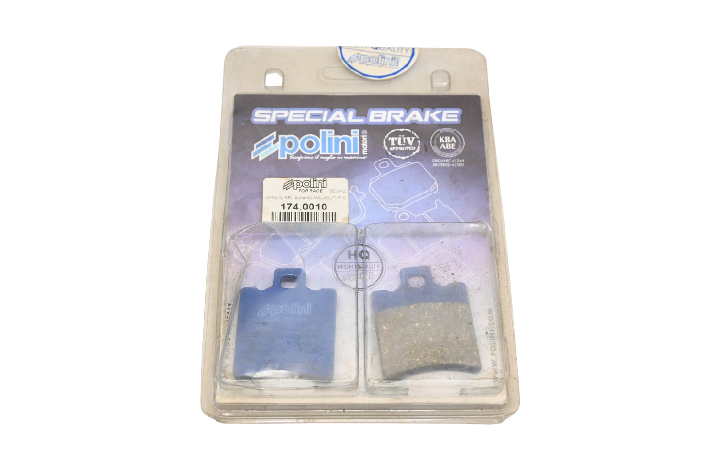 Polini 174.0010 Special Brake Pad Kit NOS