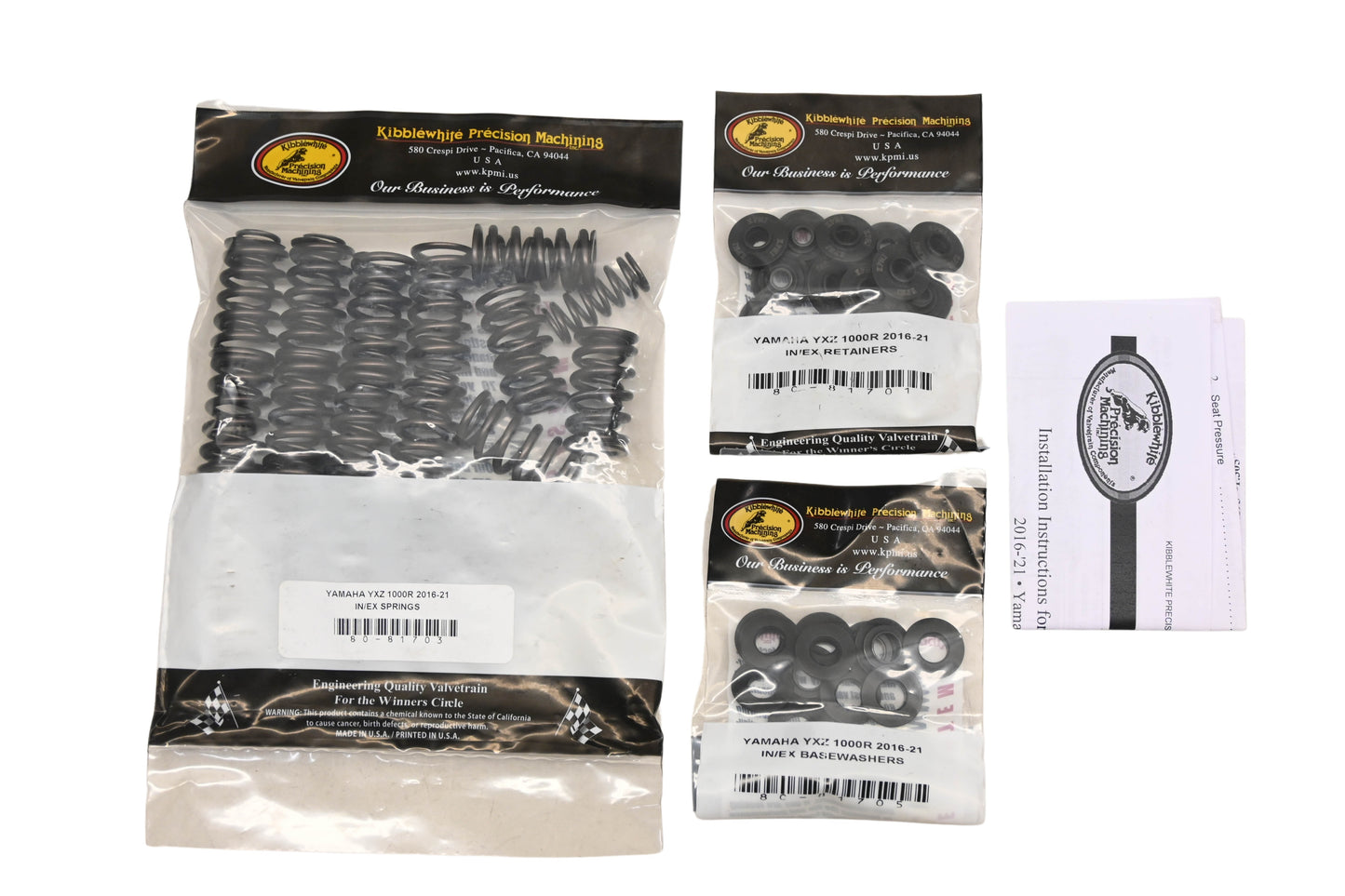 Kibblewhite 80-81700 Lightweight Racing Valve Spring Kit NOS