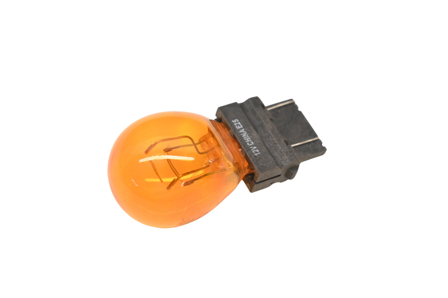 General Electric 3457NA, GE3357 Amber 12v E25 Bulb NOS