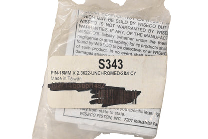 Wiseco S343 Piston Pin NOS