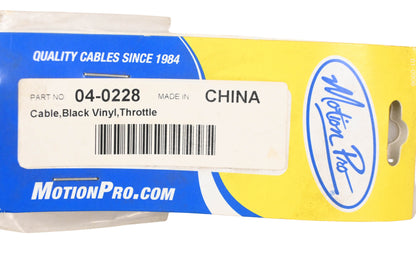 MotionPro 04-0228, 064228 Throttle Cable NOS