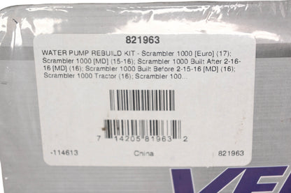 Vertex 821963 Water Pump Rebuild Kit NOS