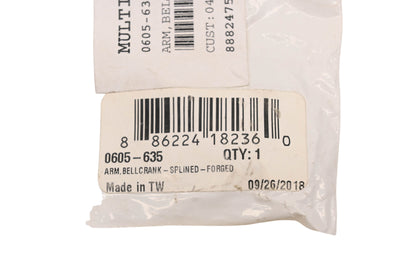 New OEM Arctic Cat 0605-635 Splined Forged Bellcrank Arm NOS