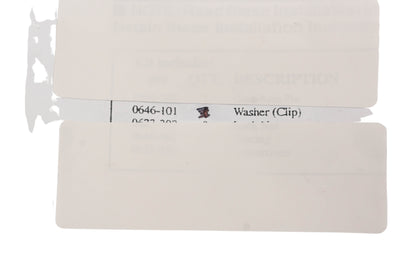 New OEM Arctic Cat 0646-101 Cam Arm Washer Clips Qty 5 NOS