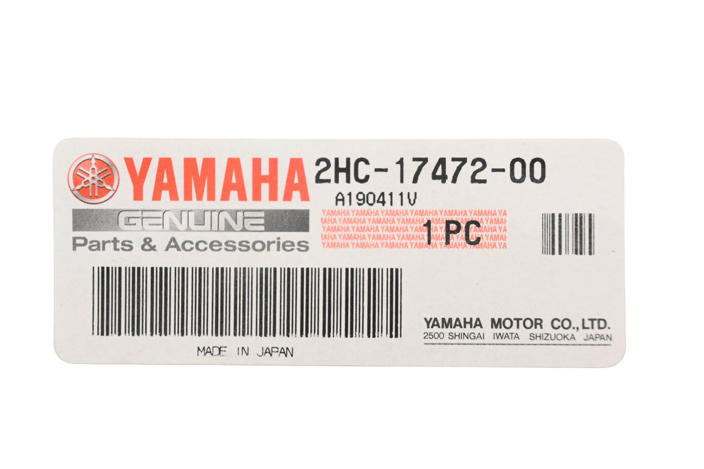 New OEM Yamaha 2HC-17472-00-00 Gasket NOS
