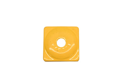 Woody's ASW2-3800-48 Yellow Square Stud Backers Qty 20 NOS