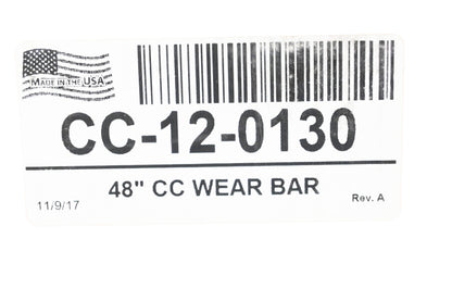 Cycle Country CC-12-0130, 12-0130 Wear Bar 48" NOS