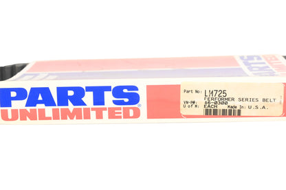 Parts Unlimited LM725, 46-0300 Performer Series Belt NOS