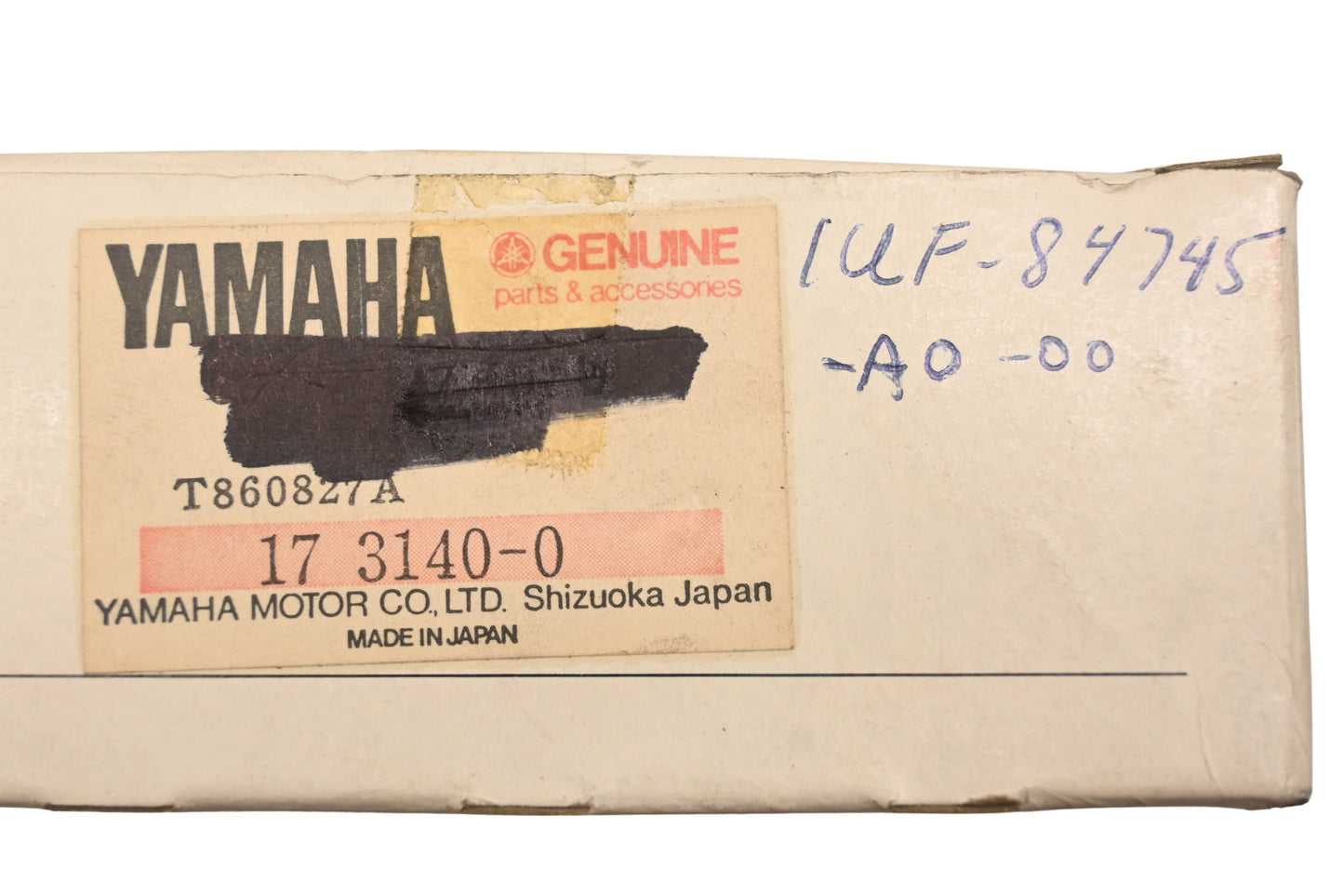 New OEM Yamaha 1UF-84745-A0-00 License Plate Light Assembly NOS