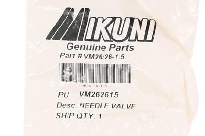 Mikuni VM26/26-1.5 Needle & Seat Valve NOS