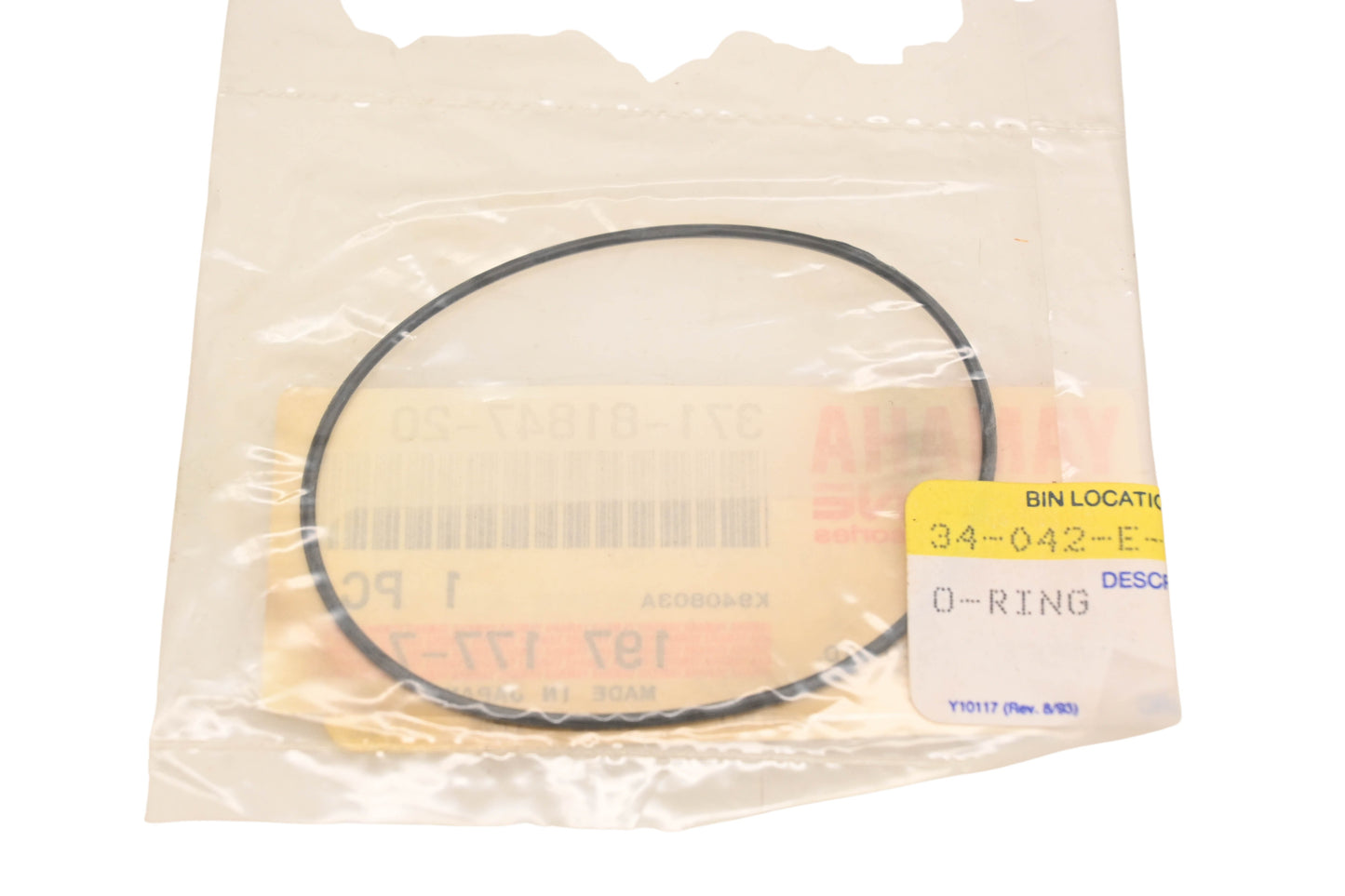 New OEM Yamaha 371-81847-20-00 O-Ring NOS