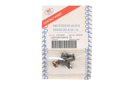 K&S 08-0016, 207-81321-10, 2105-0022 Contact Ignition Point NOS
