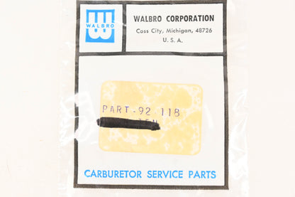 Walbro 92-118 Metering Diaphragm Gasket NOS