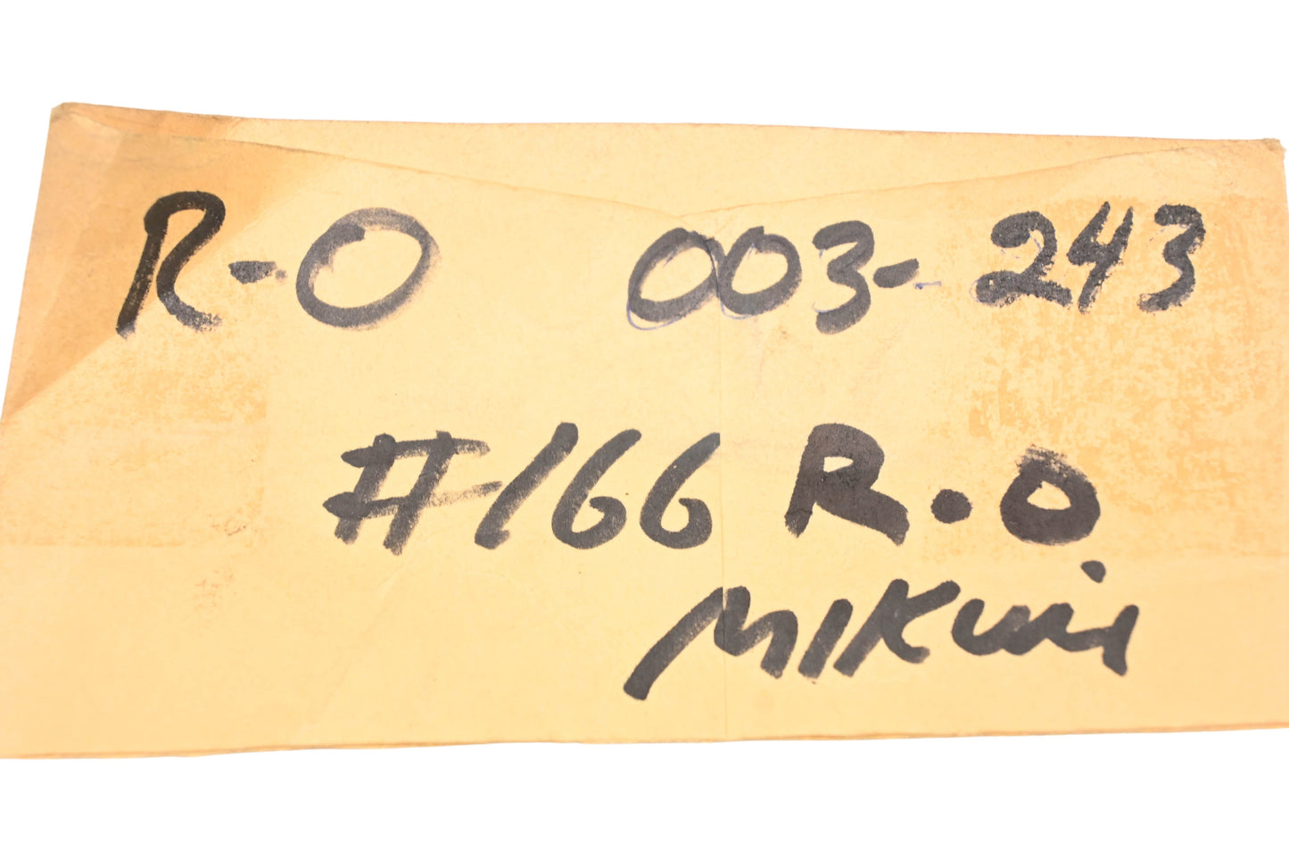 Mikuni 166R-0, 003-243, 166 R-0 Needle Jet Nozzle NOS